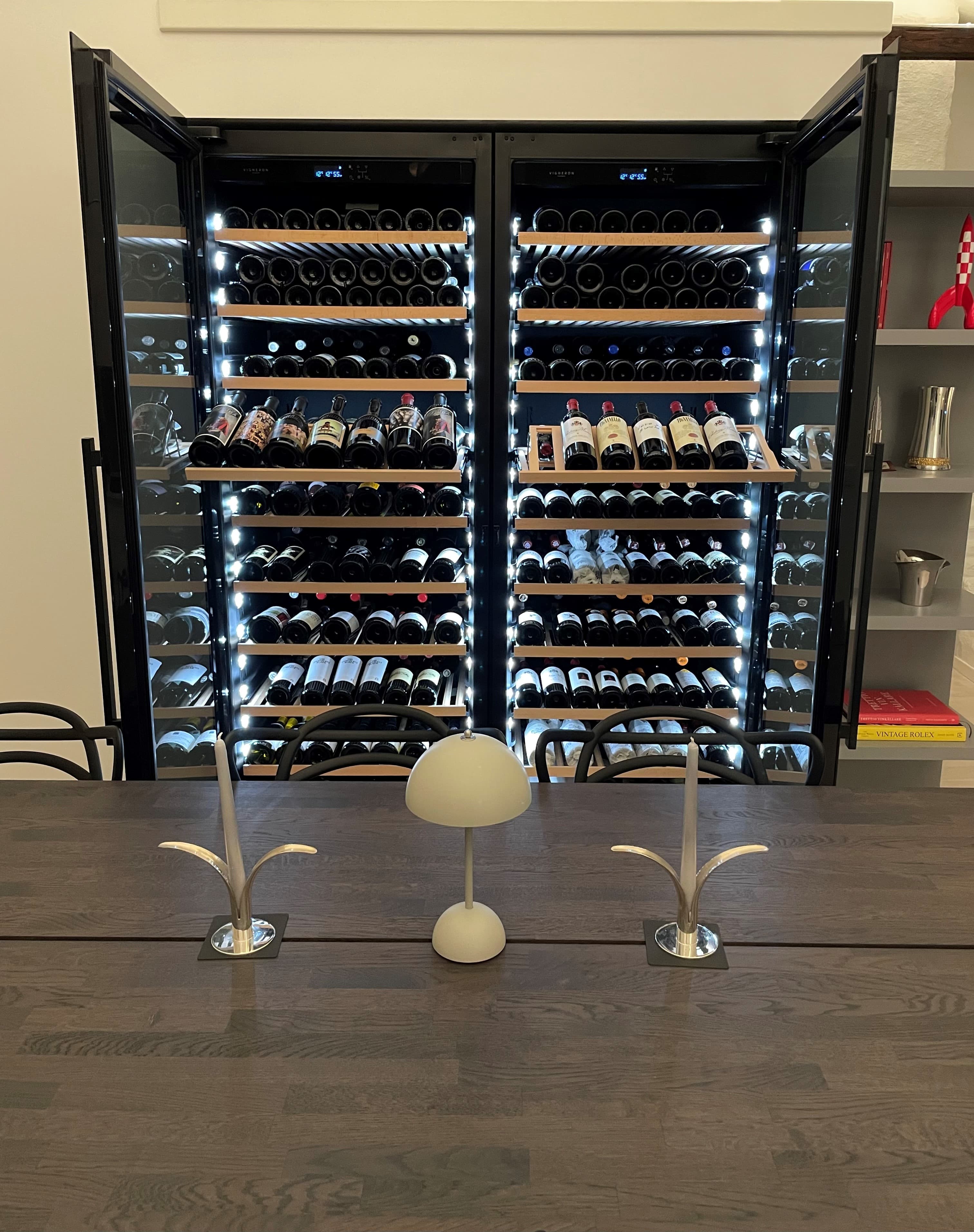 vigneron vinvägg vinkyl