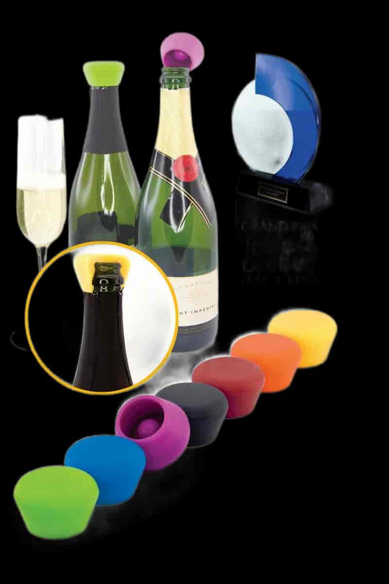 PULLTEX, Silicone champagne stoppers 2-pack