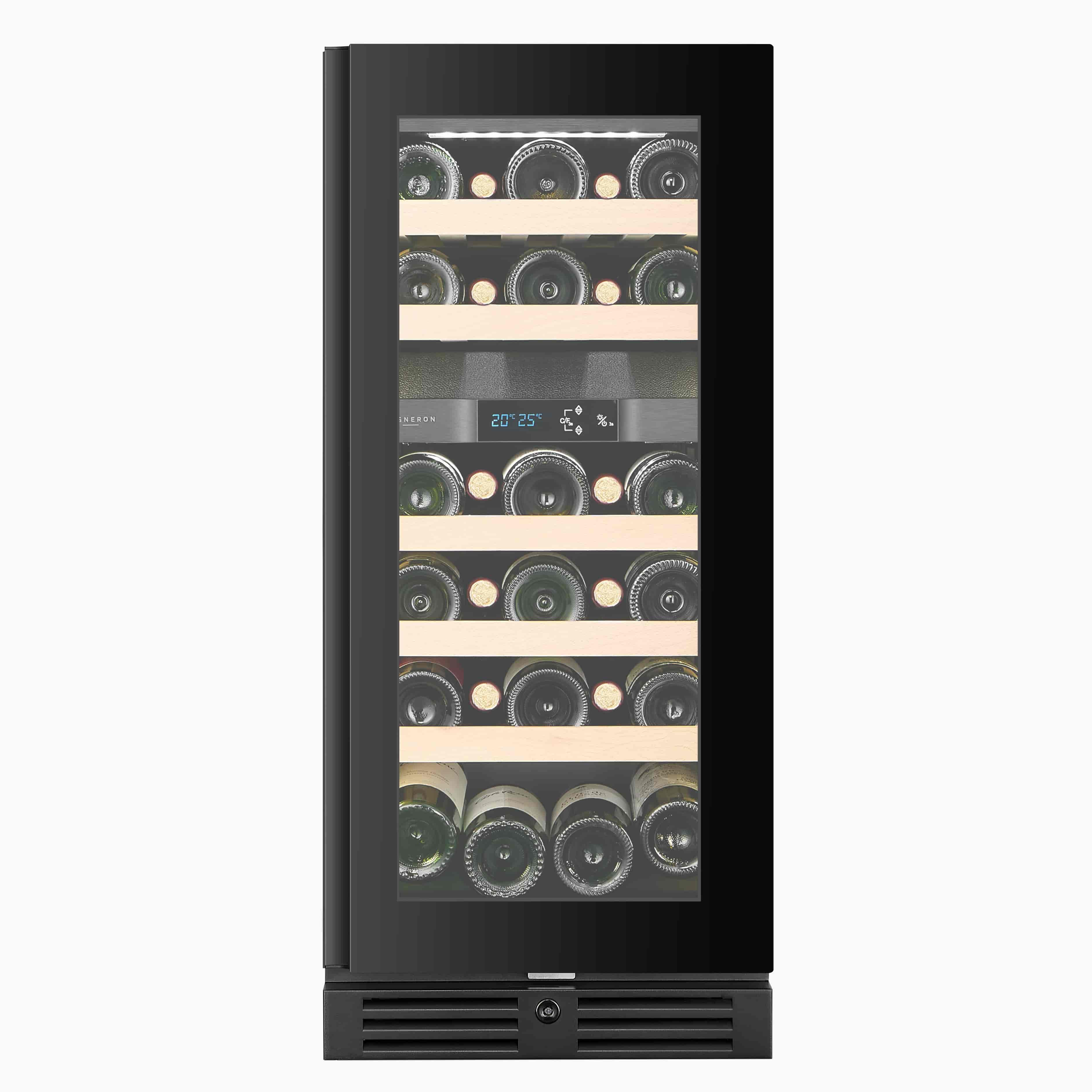 Designline 40, Dubbelzon, Svart, 718mm