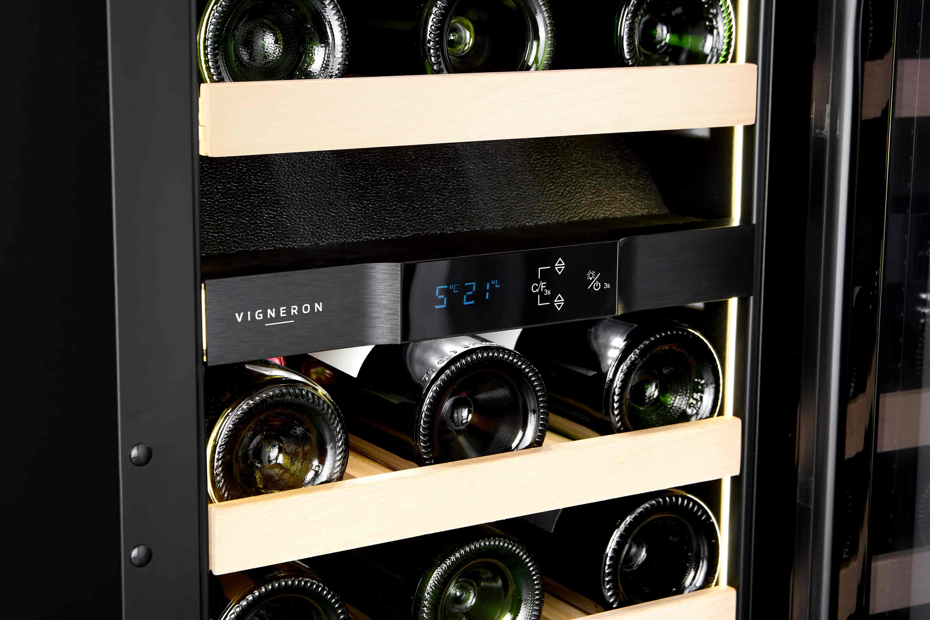Designline 40, Dubbelzon, Svart, 718mm