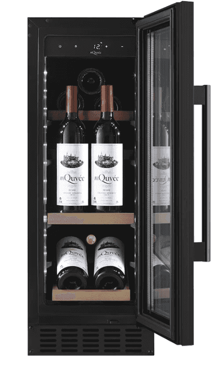 mQuvée, Inbyggbar vinkyl - WineCave 700 30S Anthracite Black
