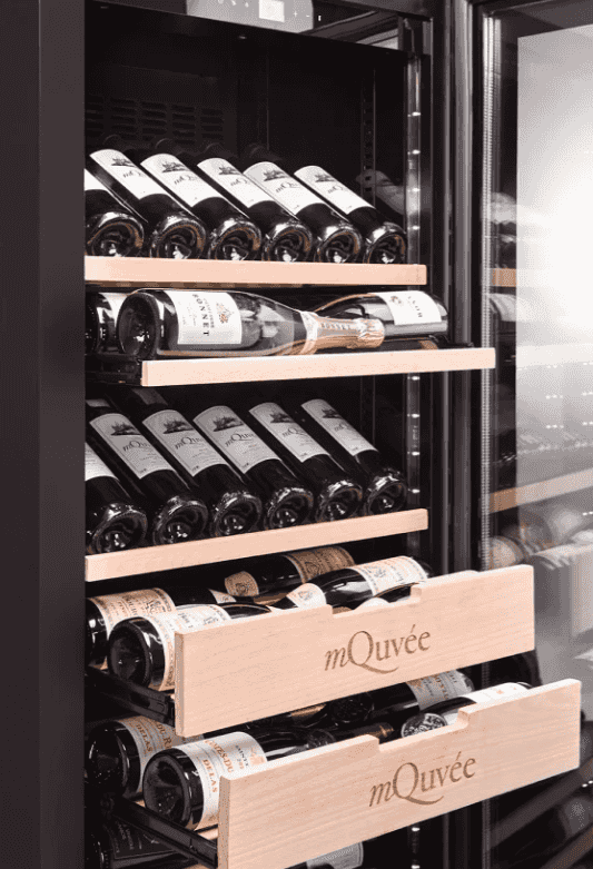 mQuvée Vinlagringsskåp - Velvet 125 Glass Premium Package