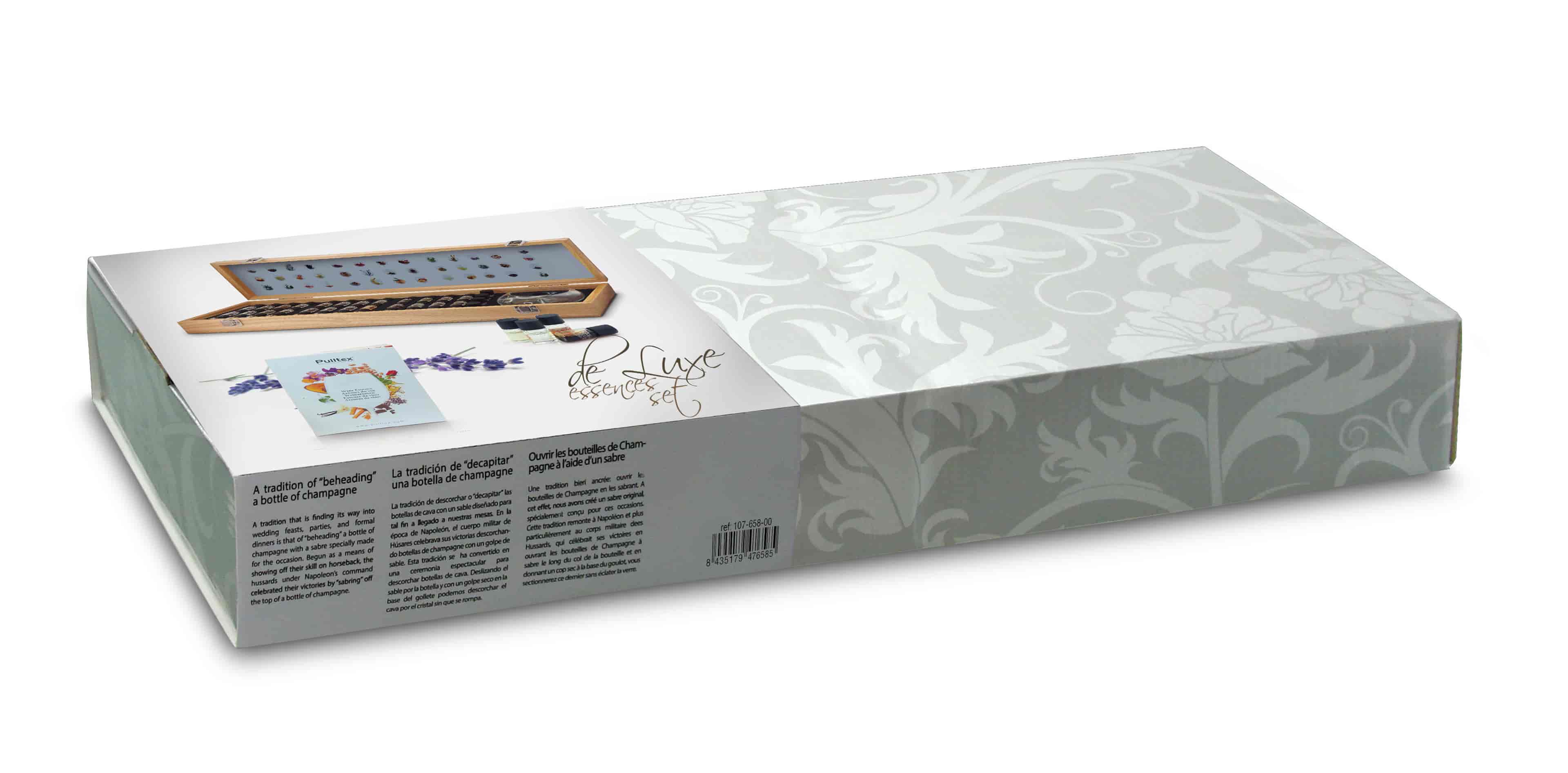 PULLTEX, Doftset röda & vita viner Deluxe i trälåda 40-pack PULLTEX, Doftset röda & vita viner Deluxe i trälåda 40-pack